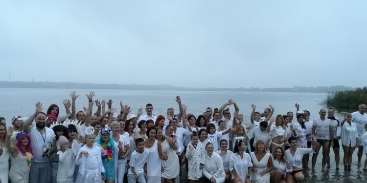 Tarnobrzeg. Lutowe Jezioro Aniołów