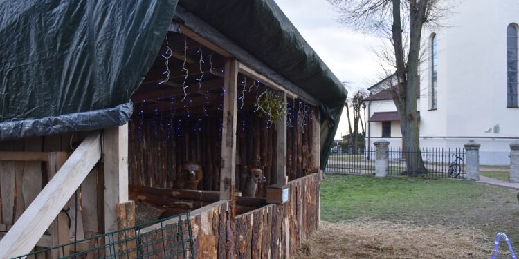 Wola Baranowska. Orszak Trzech Króli i żywa szopka.