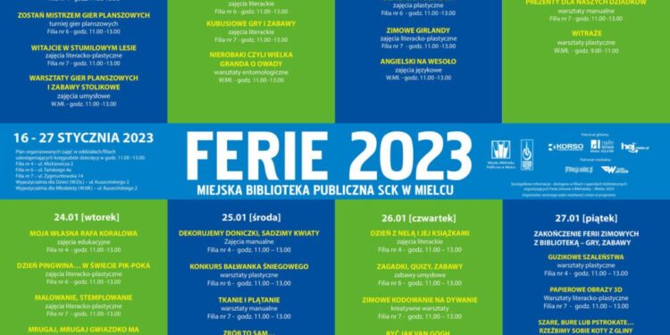 Mielec:  Feryjnie z Domem Kultury SCK