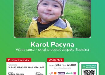 Kolbuszowa: Ruszyły zbiórki pieniężne na operację chłopczyka..
