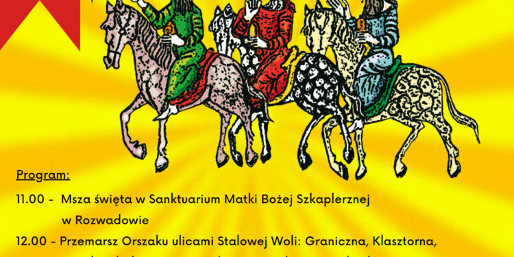 Stalowa Wola: Orszak Trzech Króli z konkursem i przemarszem