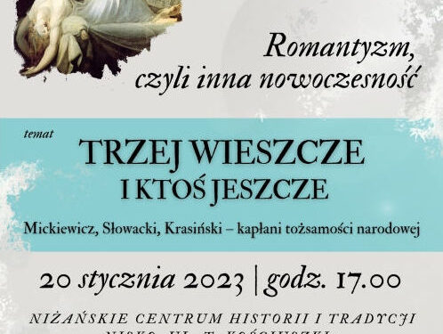Nisko: Już w ten piątek spotkanie z trzema wieszczami w NCHiT