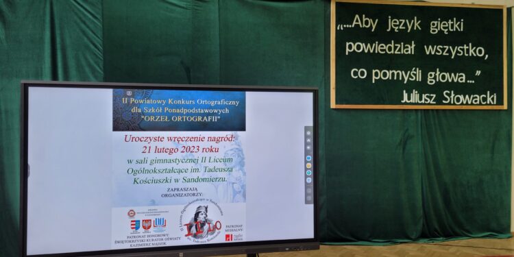 Sandomierz: Dziś Międzynarodowy Dzień Języka Ojczystego.