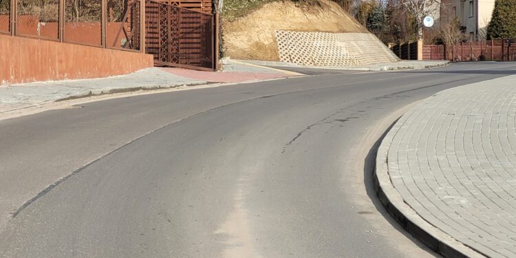 Sandomierz: Ulica Różana już po remoncie.