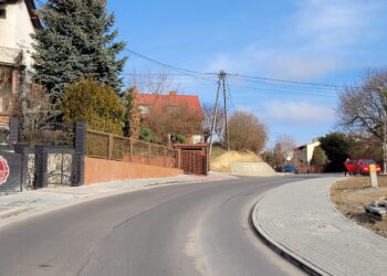 Sandomierz: Ulica Różana już po remoncie.