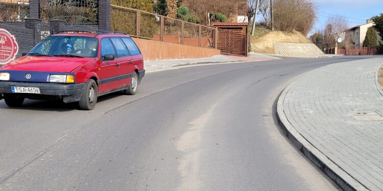 Sandomierz: Ulica Różana już po remoncie.