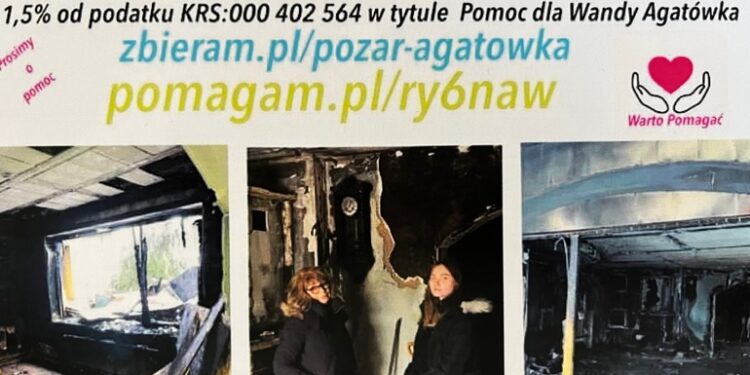 Agatówka: Pomóżmy pogorzelcom z Agatówki