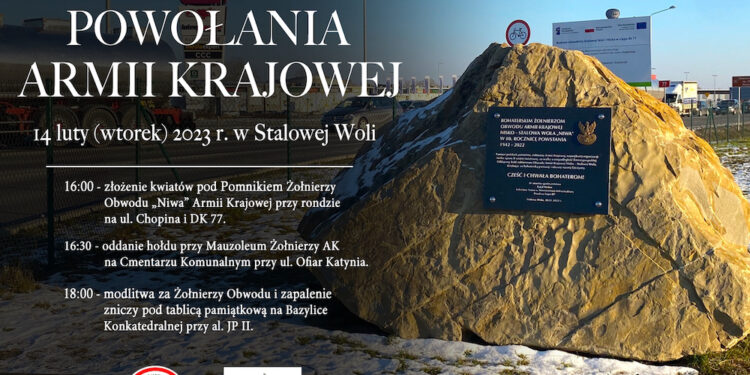 Stalowa Wola: We wtorek upamiętnią Żołnierzy AK Obwodu Nisko-Stalowa Wola