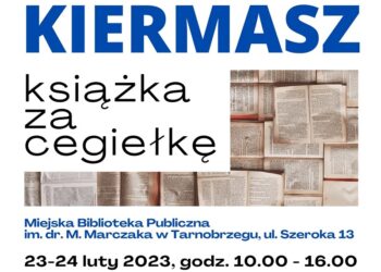 Tarnobrzeg. Kiermasz „Książka za cegiełkę”.