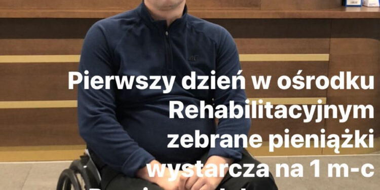 Kotowa Wola: Mateusz złamał kręgosłup teraz walczy o powrót do sprawności