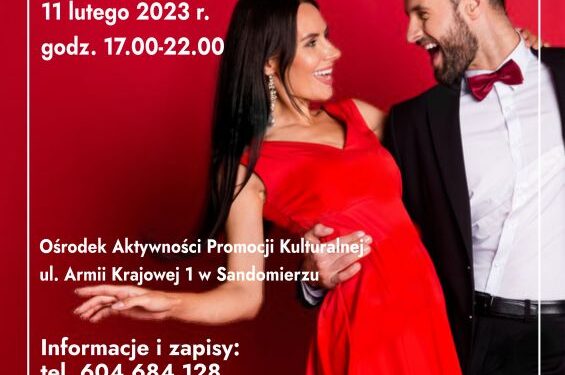 Sandomierz: Potańcówka walentynkowa w OPAK-u.
