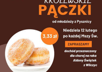 Pysznica: Królewskie Pączki od młodzieży z Pysznicy dla Aldony