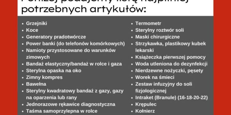 Tarnobrzeg. Dla Turcji.