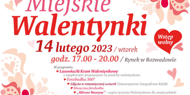 Stalowa Wola: We wtorek miejskie Walentynki w Rozwadowie