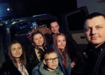 Gorzyczany: Sandomierskie jabłka dla ukraińskich żołnierzy.