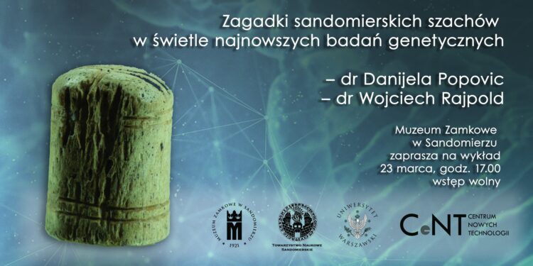 Sandomierz: Zagadki sandomierskich szachów w świetle najnowszych badań genetycznych.