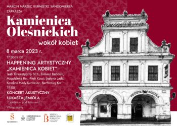 Sandomierz: „Kamienica kobiet” – 8 marca 17:30-19:00 w Kamienicy Oleśnickich.