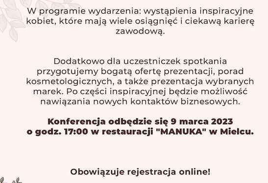 Mielec: Kobieta w biznesie vol.2