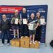 Tarnobrzeg. Zawodnik IKS JEZIORO Tarnobrzeg na podium 7 Grand Prix Polski Weteranów w tenisie stołowym.