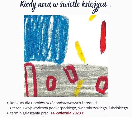Tarnobrzeg. Konkurs TDK.  Malujemy pastelami w świetle księżyca.