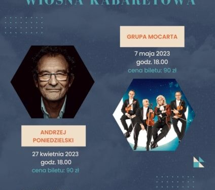 Tarnobrzeg. Andrzej Poniedzielski i Grupa MoCarta w Tarnobrzeskim Domu Kultury.