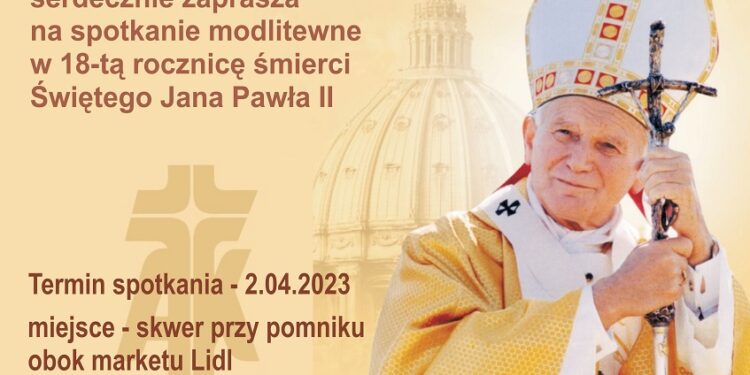 Tarnobrzeg. W osiemnastą rocznicę śmierci Świętego Jana Pawła II.