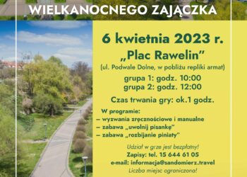 Sandomierz: W poszukiwaniu wielkanocnego zajączka.