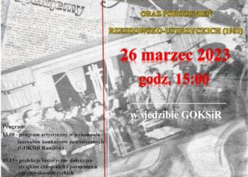 Raniżów: Zaproszenie na spotkanie patriotyczno-historyczne