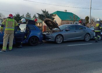 Tarnobrzeg: Zderzenie czterech pojazdów.