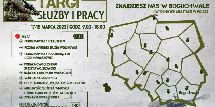 Region: Wojskowe Targi Służby i Pracy w Boguchwale już 17 i 18 marca