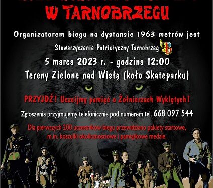 Tarnobrzeg. Pobiegną w hołdzie Niezłomnym.