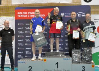 Tenis stołowy. Złoty medal zawodnika IKS Jezioro Tarnobrzeg