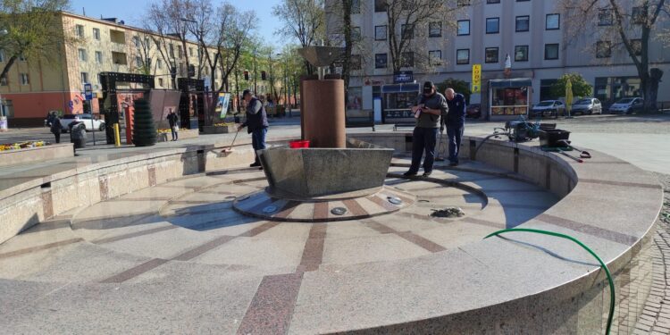 Mielec: Czas na letnie  fontanny