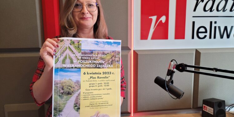 Sandomierz: Szukanie wielkanocnego zajączka.