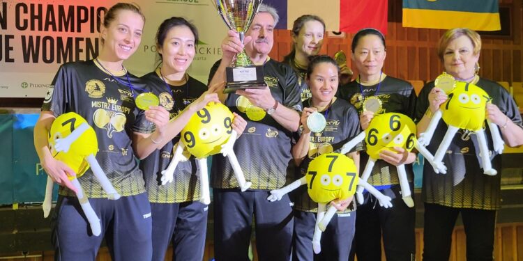Sport. Tenis stołowy. KTS Enea Siarkopol najlepszą drużyną w Europie