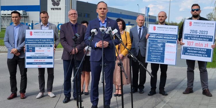 Tarnobrzeg. Miasto na trasie kampanii PiS „Polska jest jedna – inwestycje lokalne”