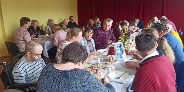 Kleczanów: Świąteczne spotkanie w ŚDS.