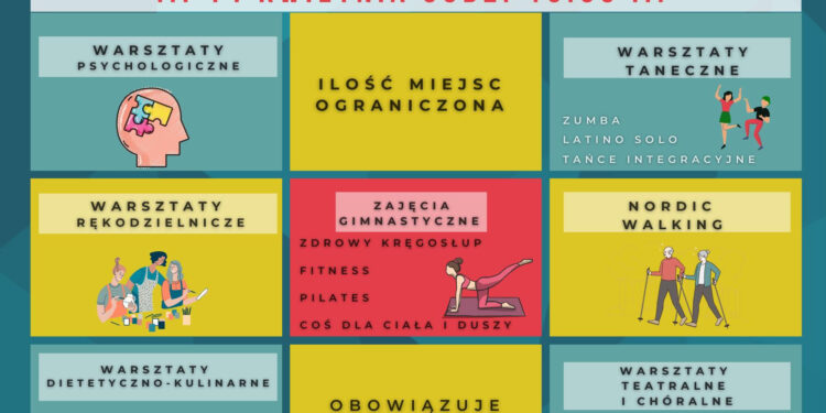 Stalowa Wola: W piątek zapisy na kolejny cykl bezpłatnych zajęć dla seniorów w CAS