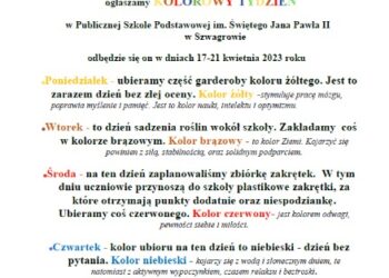 Szwagrów: Dzień ekologiczny „Z energią i Eneą dbamy o środowisko”.