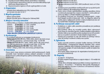 Stalowa Wola: Dziś ruszają Lekkoatletyczne Czwartki