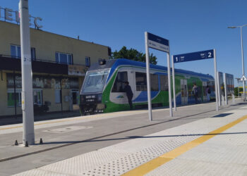 Mielec: Pociągiem z nowego przystanku Chorzelów Południowy