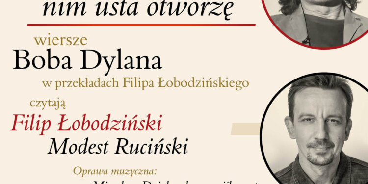Stalowa Wola: W poniedziałek Krakowski Salon Poezji z Dylanem