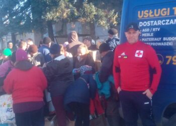 Rozmowa z Piotrem Gamracym z Chorzelowa o pomocy humanitarnej dla Ukrainy