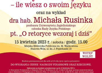 Stalowa Wola: Już w 15 kwietnia konkurs POLSZCZYZNA BEZ TAJEMNIC
