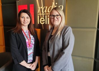 Tarnobrzeg. Pracowniczki urzędu skarbowego odpowiadały na pytania słuchaczy.