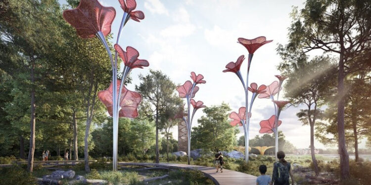 Stalowa Wola: Z dawnych mokradeł ma powstać park Miejskie Mokradła wzorowany na filmie Avatar.