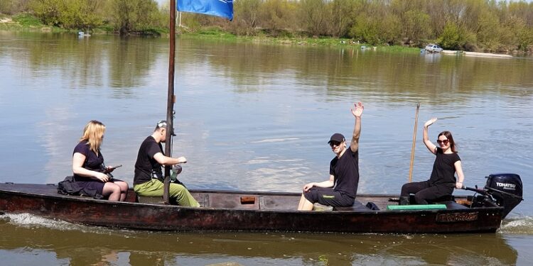 Tarnobrzeg. Sprzątali Wisłę.