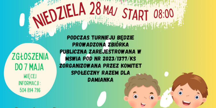 Stalowa Wola: W niedzielę na PCPN moc zabawy podczas turnieju dla Damianka.