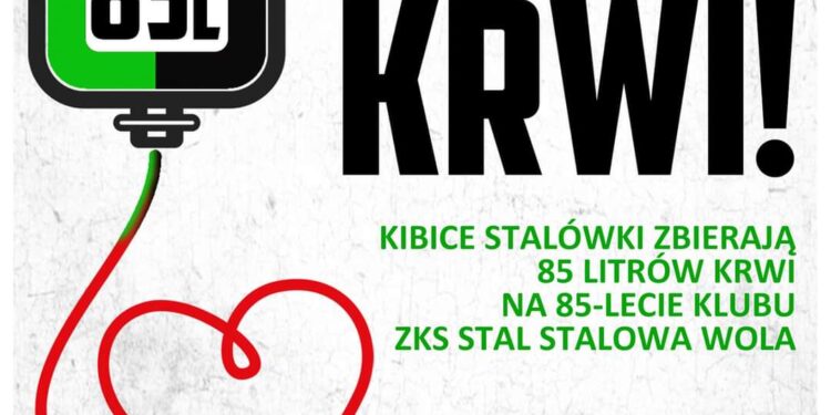 Stalowa Wola: Kibice zbierają krew
