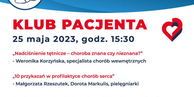 Mielec: Klub Pacjenta zaprasza na spotkanie